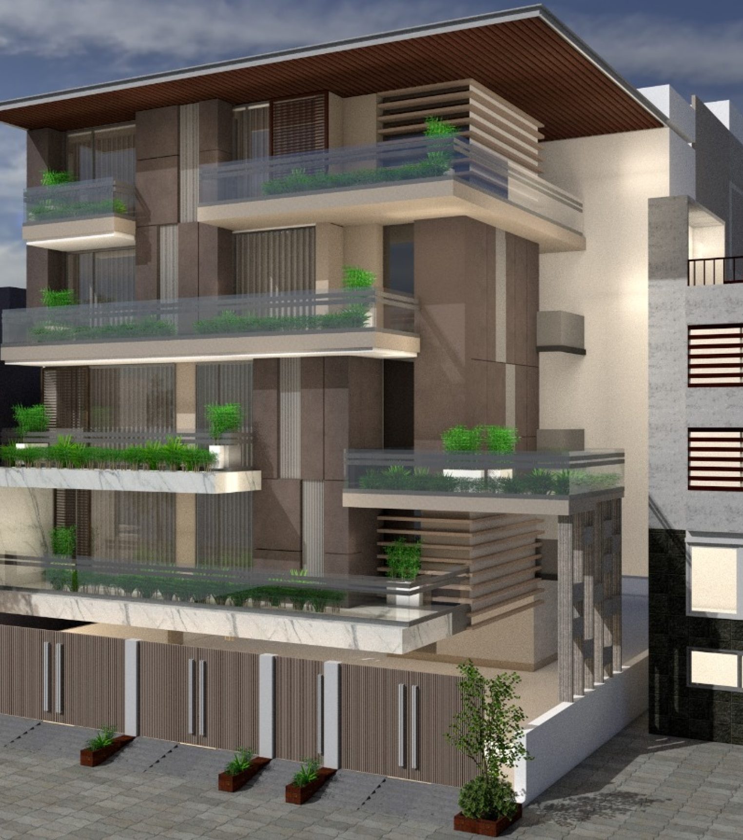 61 Punjabhi Bagh Elevation